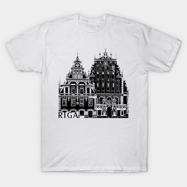 Riga T-Shirt by TravelTs